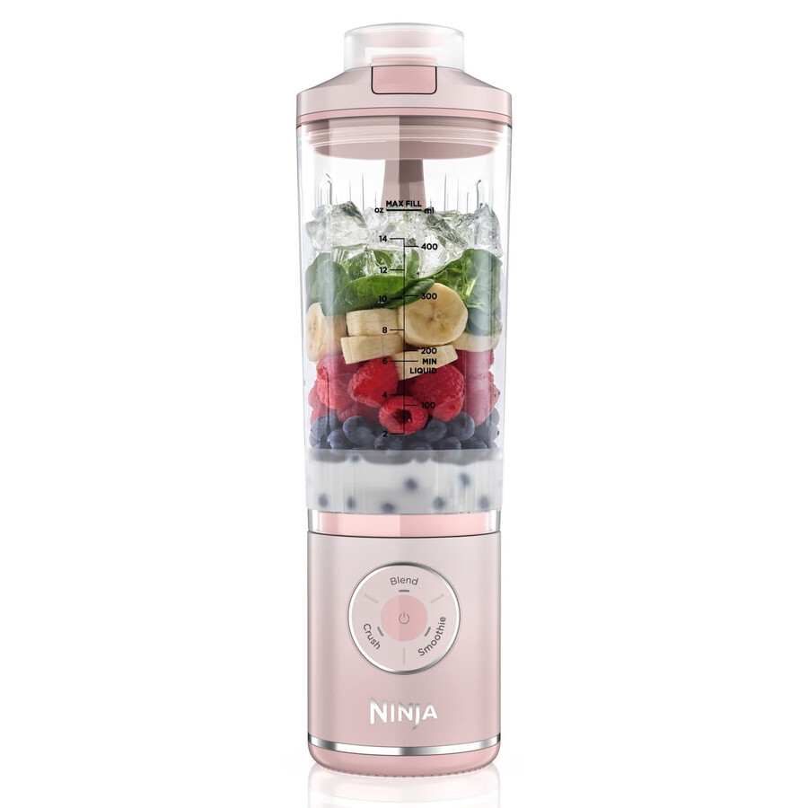 blender przenośny ninja blast max – dusty pink bc251ukpk