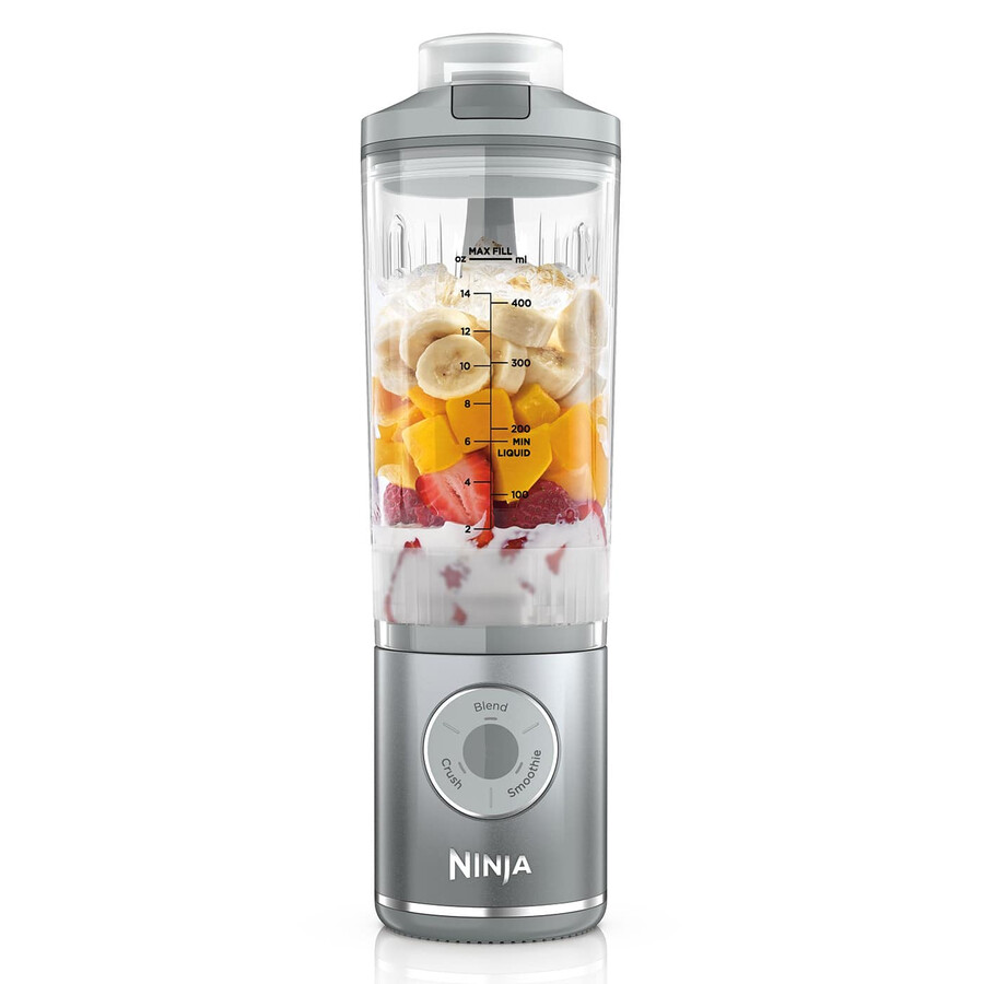 blender przenośny ninja blast max – srebrny bc251uksl