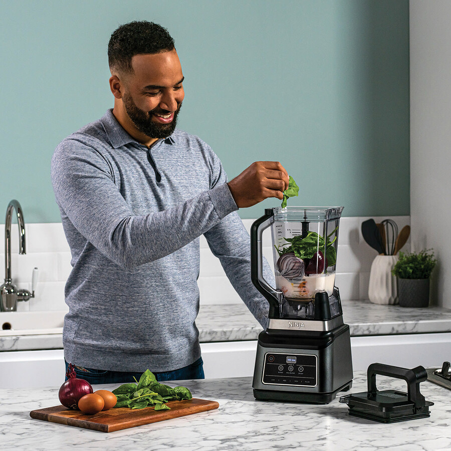 blender ninja 2 w 1 z funkcją auto-iq bn750uk