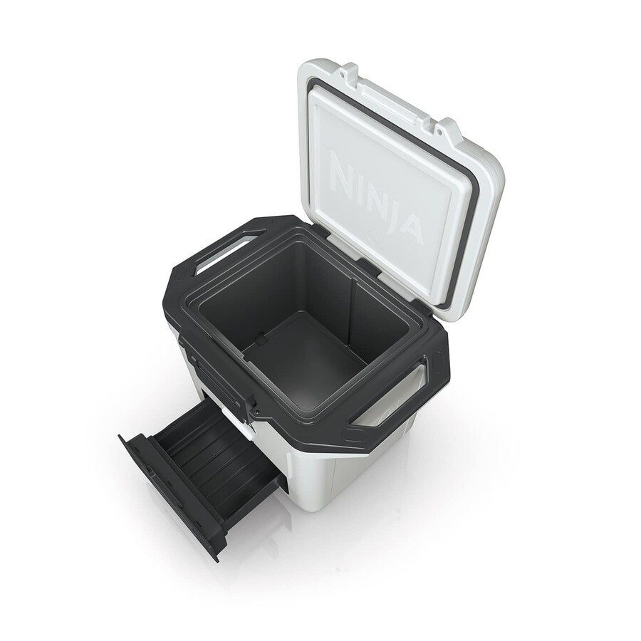 lodówka turystyczna ninja frostvault 30qt28l w kolorze cloud white fb131ukwh