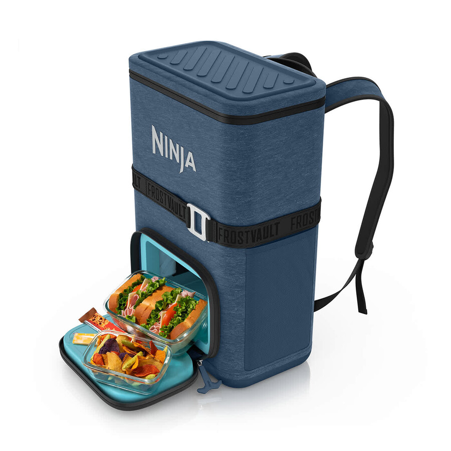 plecak termiczny ninja frostvault go o pojemności 17 litrów i pojemności 24 puszek – lakeshore blue