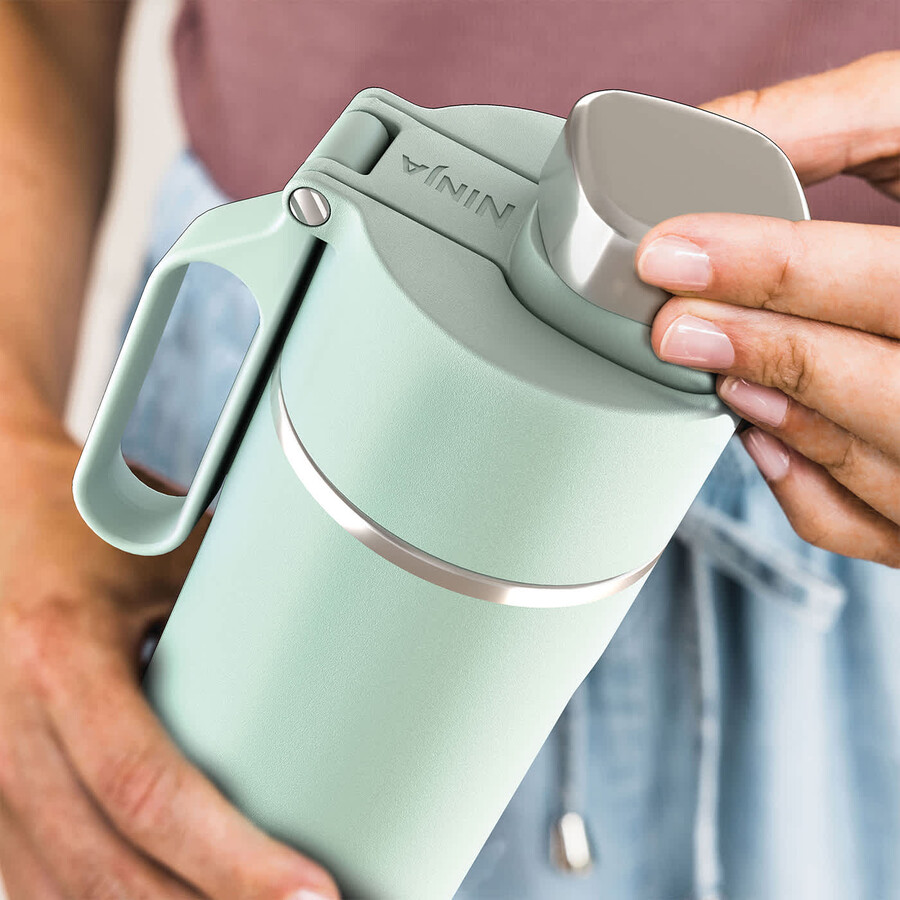 butelka podróżna ninja thirsti 530 ml – miętowa dw1801euukmt
