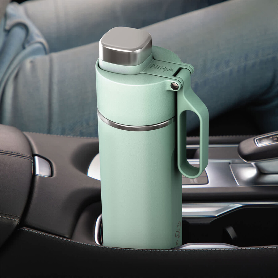 butelka podróżna ninja thirsti 530 ml – miętowa dw1801euukmt