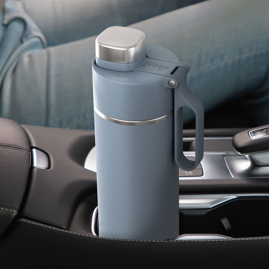 butelka podróżna ninja thirsti 700 ml – niebieska dw2401euukbl