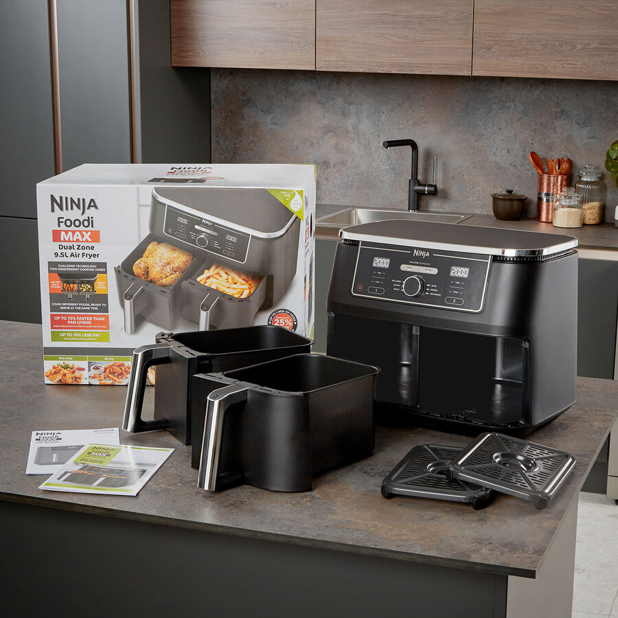 frytkownica powietrzna ninja foodi max dual zone af400uk