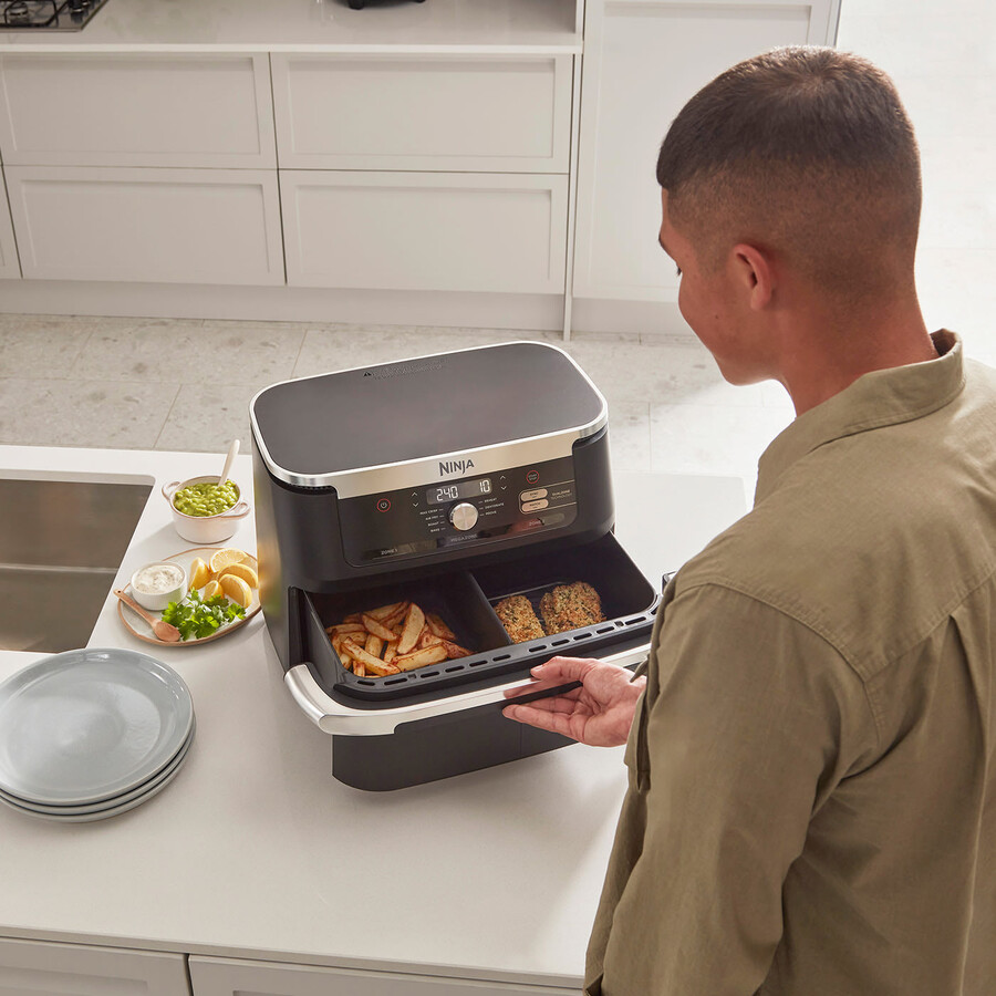 ninja foodi flexdrawer dual air fryer 104 l af500uk