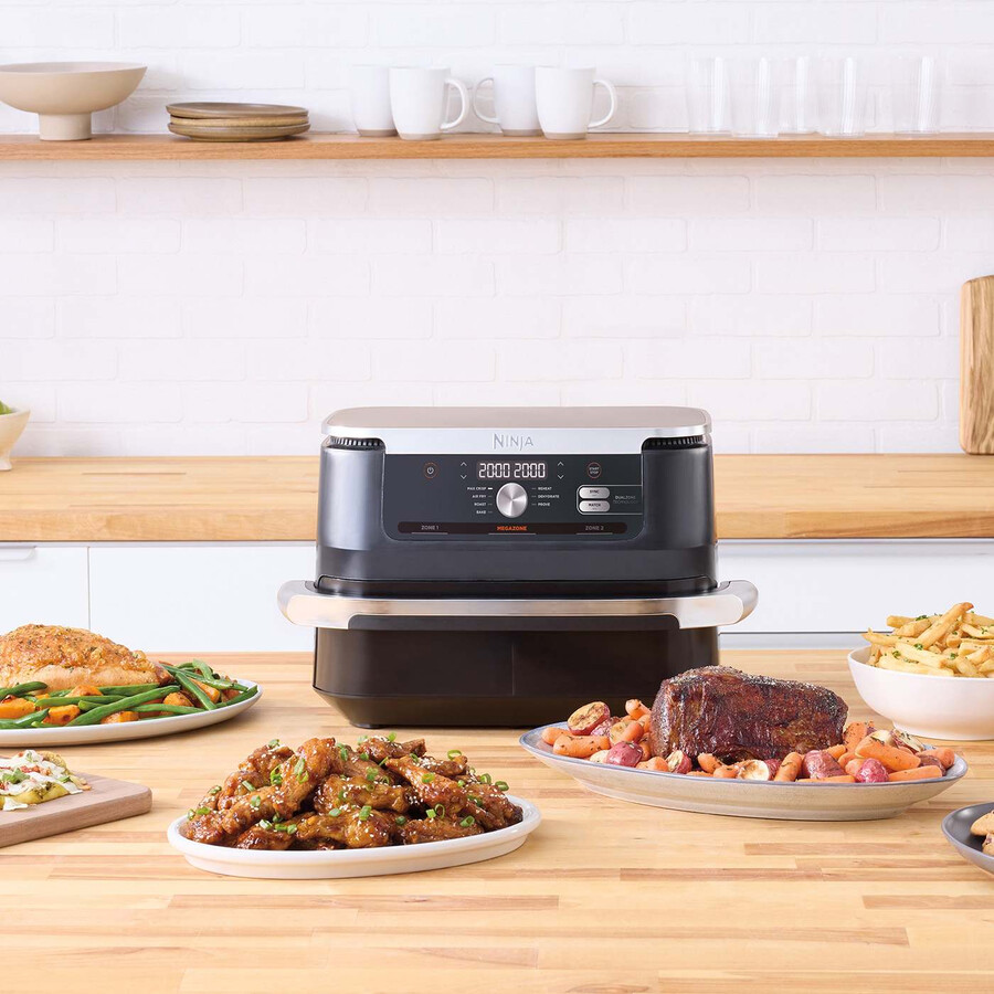 ninja foodi flexdrawer dual air fryer 104 l af500uk
