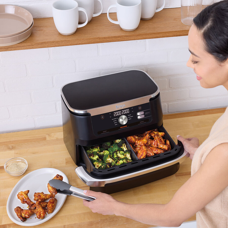 ninja foodi flexdrawer dual air fryer 104 l af500uk