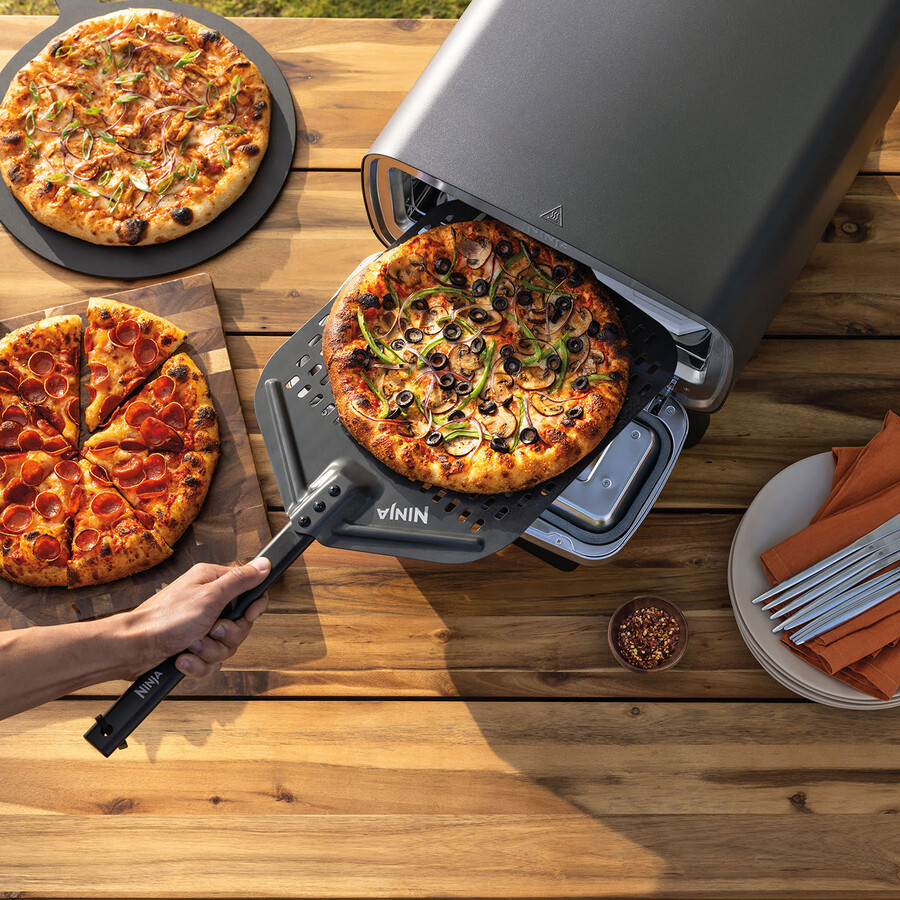 ninja artisan elektryczny piec do pizzy i frytkownica beztłuszczowa mo201uk