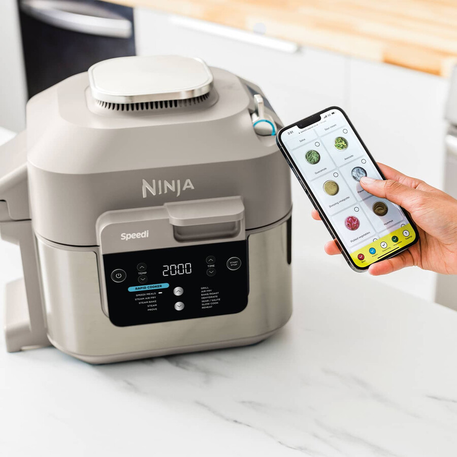 ninja speedi 12 w 1 – wielofunkcyjny frytkownica powietrzna i wolnowar on500ukstgd