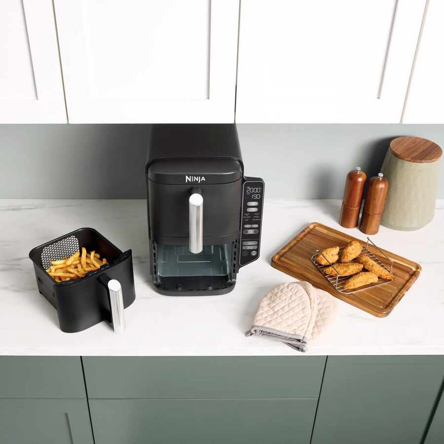 frytkownica powietrzna ninja double stack z 2 szufladami 76 l – sl300uk