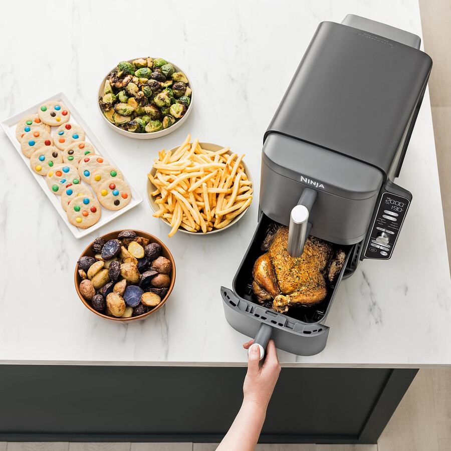 frytkownica powietrzna ninja double stack xl 95 l sl400uk