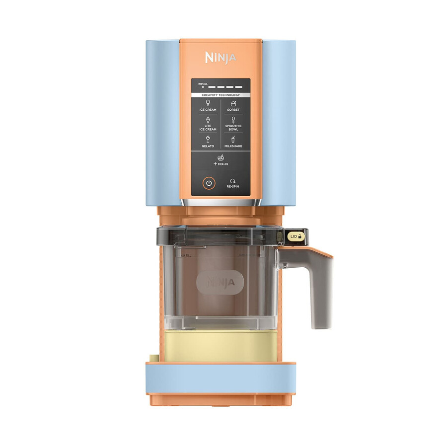 ninja creami ice cream frozen dessert maker - sugared blueberry apricot nc300ukaopl
