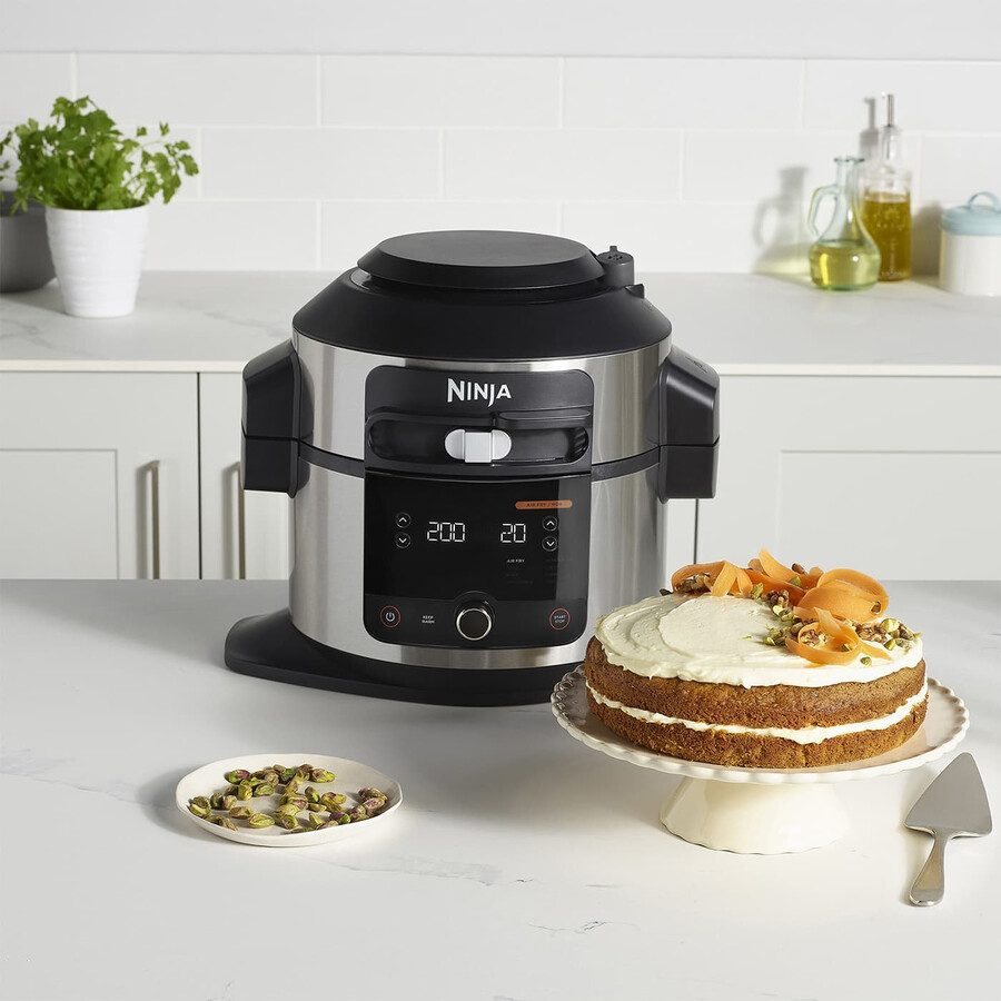 ninja foodi 11 w 1 smartlid multi-cooker 6l ol550uk