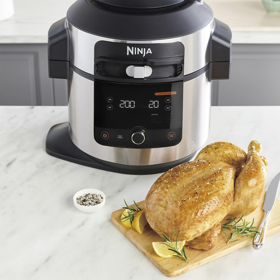 ninja foodi 11 w 1 smartlid multi-cooker 6l ol550uk