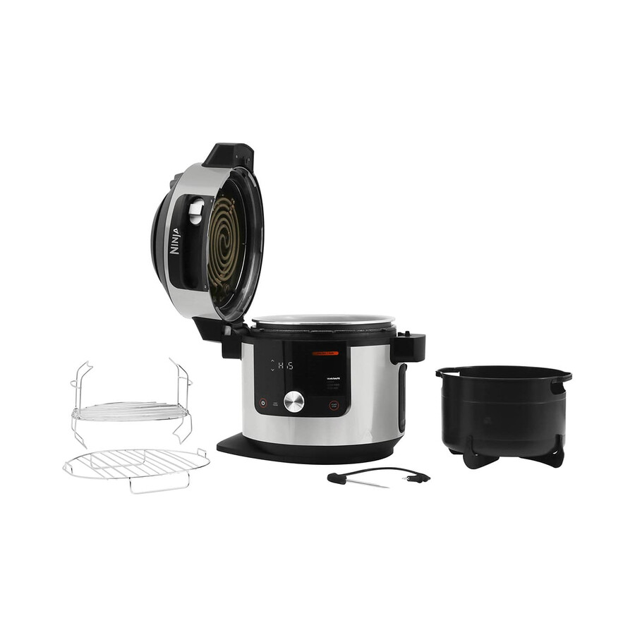 ninja foodi max 15 w 1 smartlid multicooker z systemem smart cook 75 l ol750uk