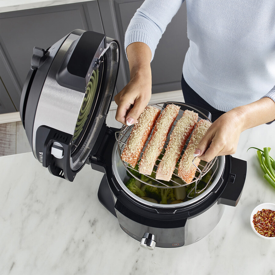 ninja foodi max 15 w 1 smartlid multicooker z systemem smart cook 75 l ol750uk
