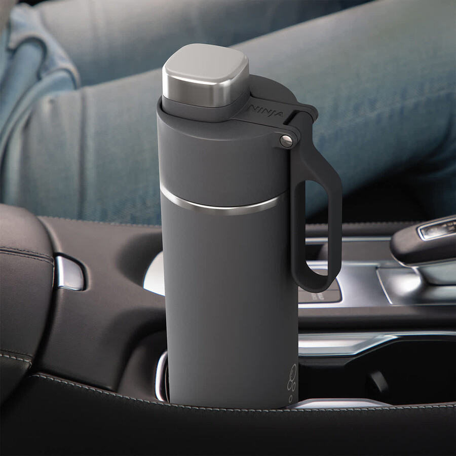 butelka podróżna ninja thirsti 530 ml – szara dw1801euukgy