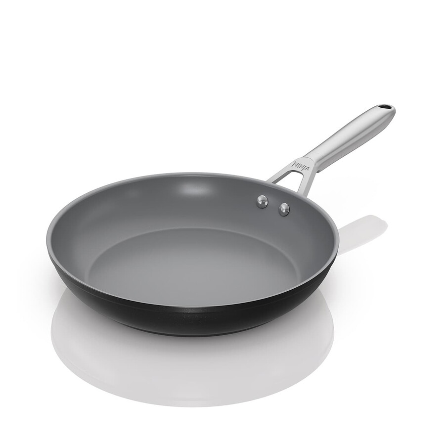 patelnia ninja ceramic pro 28 cm – kamienna