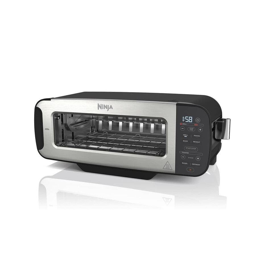 ninja foodi 3 w 1 toster grill i opiekacz do kanapek czarny st200uk