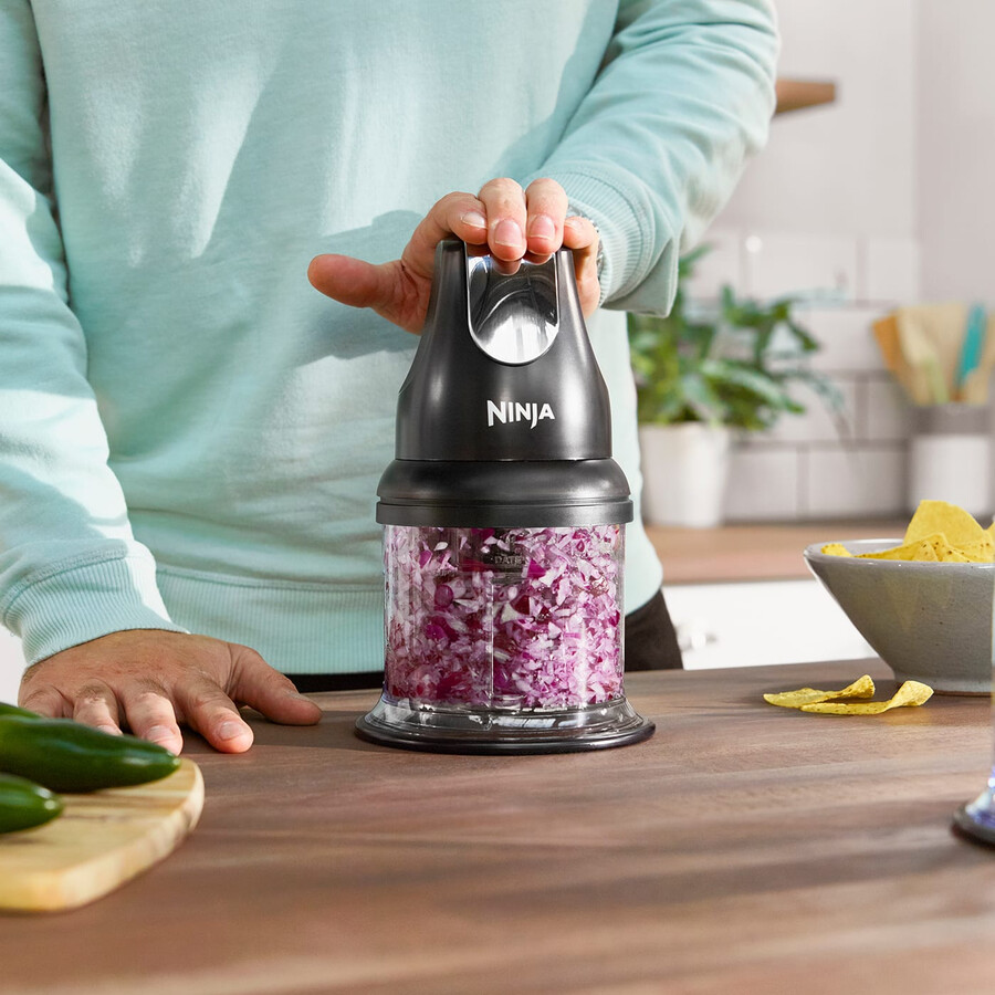 ninja professional stackable chopper 200w - nj1002ukbk