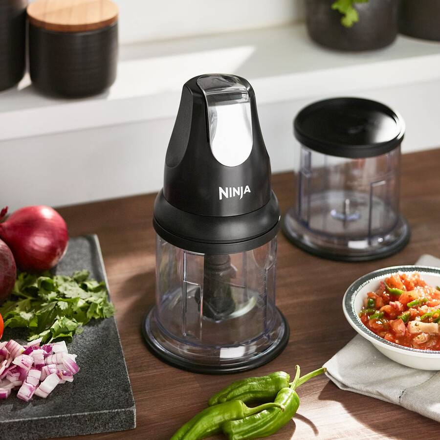 ninja professional stackable chopper 200w - nj1002ukbk