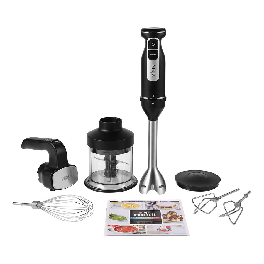 ninja foodi 3 w 1 blender ręczny mikser i siekacz ci100uk