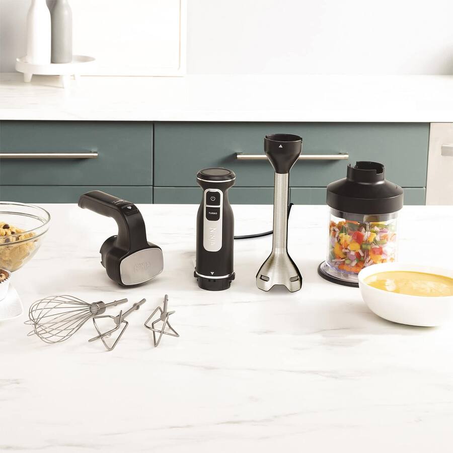 ninja foodi 3 w 1 blender ręczny mikser i siekacz ci100uk